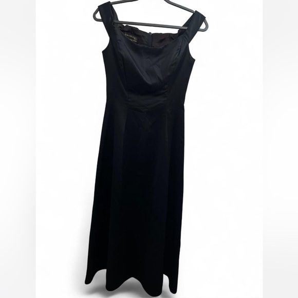 Jessica Mcclintock Bridal Millennium 2000 Elegant Black Evening Gown - Picture 1 of 6